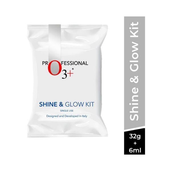 Professional O3+ Single Use Shine & Glow Kit (32 gm + 6 ml) 1's - Facial Kits