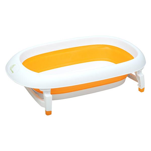 Netmeds | R for Rabbit Bubble Double Elite Baby Bath Tub - Orange