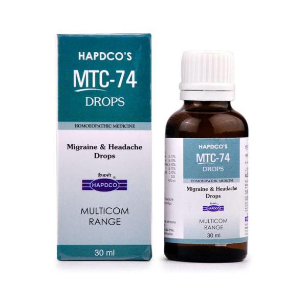 Hapdco MTC-74 Drops 30 ml - Homeopathic Drops