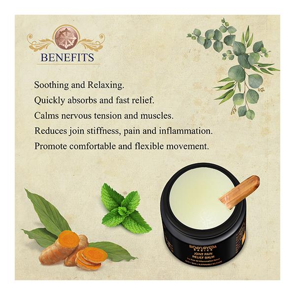 Bioayurveda Basics Joint Pain Relief Balm 120 gm - Balm/Ointments
