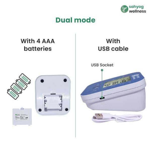 Sahyog Wellness Fully Automatic Upper Arm Digital Blood Pressure Monitor 1's - Blood Pressure Monitors