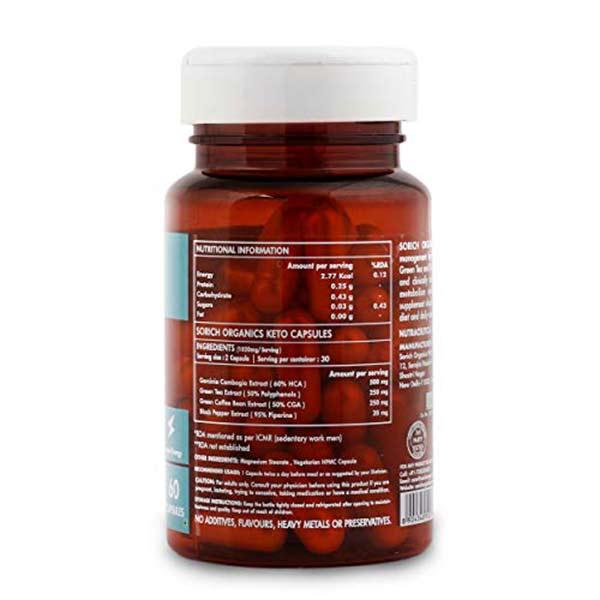 Sorich Organics Keto Capsule 60's - Herbal Dietary Supplement