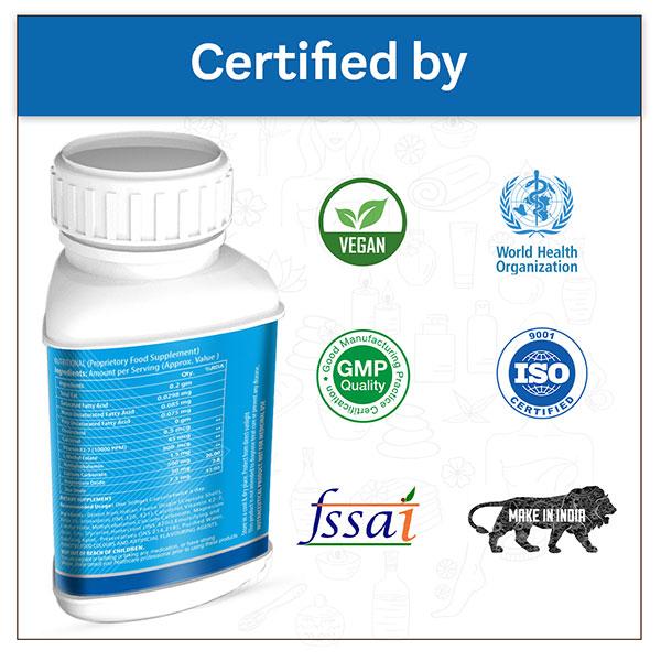 Vogue Wellness Calcium Softgel Capsule 60's - Calcium And Minerals