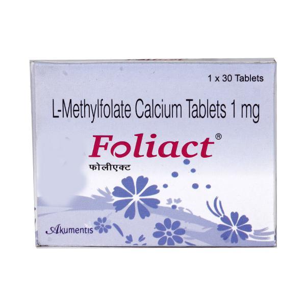 Foliact Tablet 30'S - Supplements-Vam