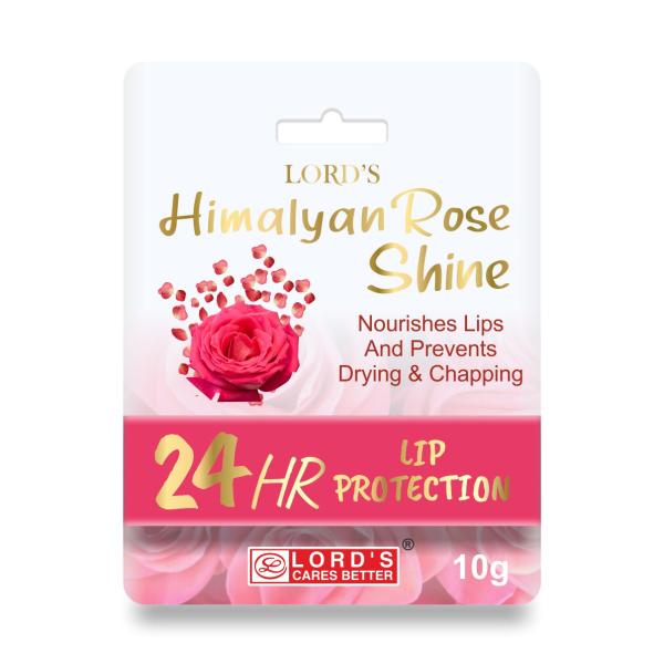 Lord's Himalyan Rose Shine 24 Hr Lip Protection 10 gm - Personal Care(Homeopathy)