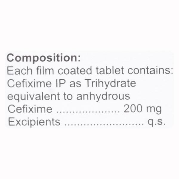 CEFSTRIP 200 Tablet 10's - Bacterial Infections-Cep