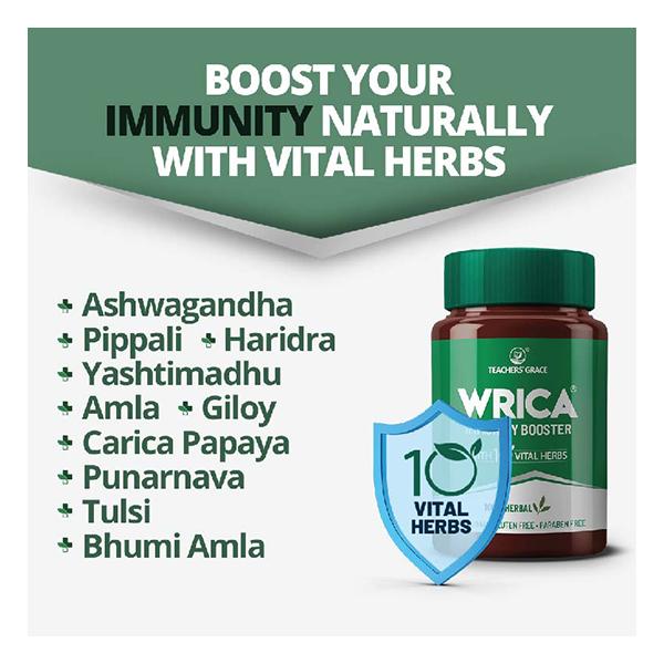 Teacher's Grace Wrica Immunity Booster Tablet 60's - Health Products