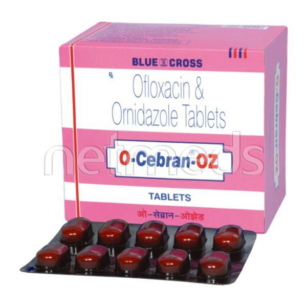 O Cebran OZ Tablet 10'S - Bacterial Infections-Qui