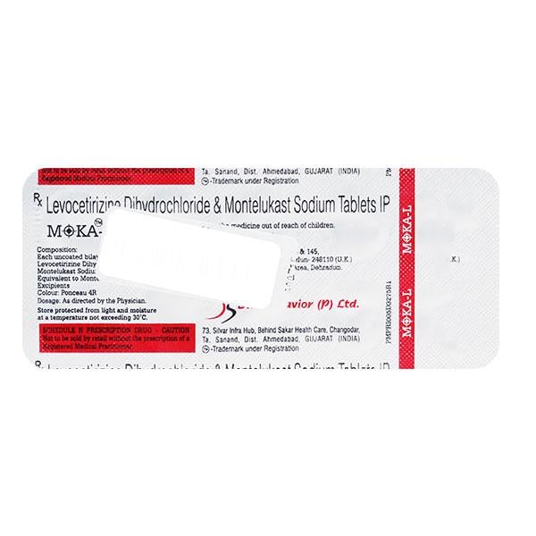 MOKA L Tablet 10's - Allergies-Ant