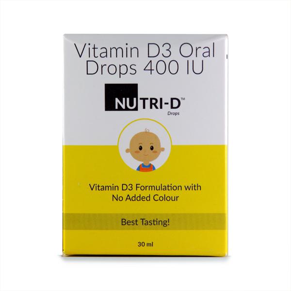 Nutri D Drops 30ml - Baby And Infant Supplements