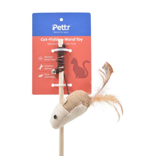 Netmeds | Pettr Cat Fishing Wand Toy 1's
