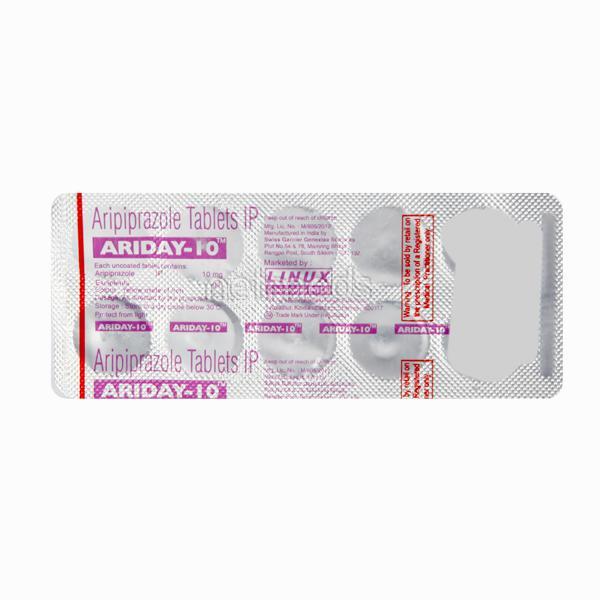 Ariday 10mg Tablet 10'S - Schizophrenia-Aps