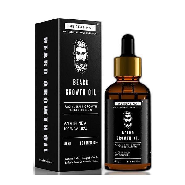 The Real Man Beard Growth Oil 50 ml - Beard Oil