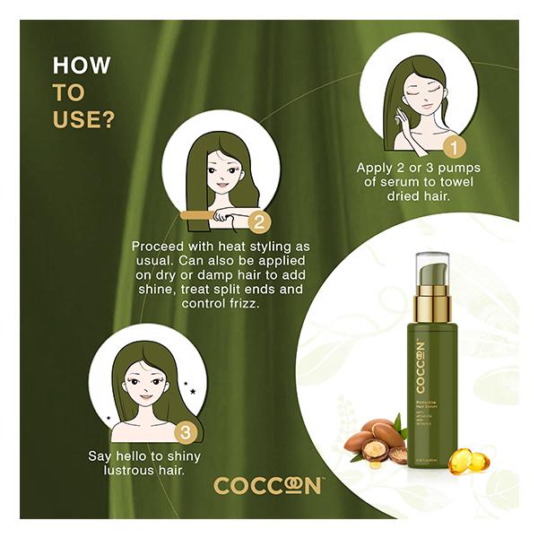 Coccoon Protective Hair Serum 60 ml - Hair Serums