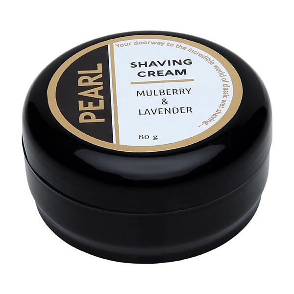 Netmeds | Pearl Shaving Cream - Mulberry & Lavender 80 gm