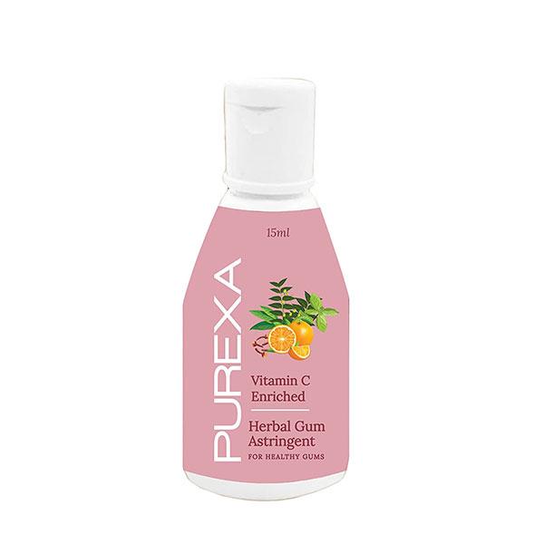 Netmeds | Purexa Herbal Gum Astringent - Vitamin C 15 ml