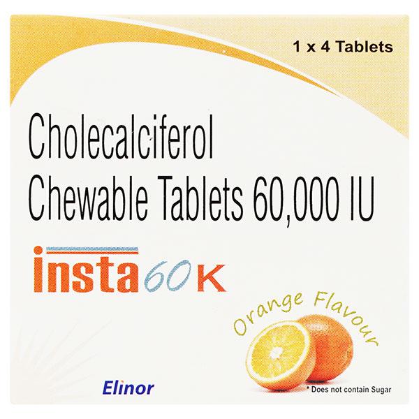 INSTA 60k Tablet 4's - Supplements-Vit