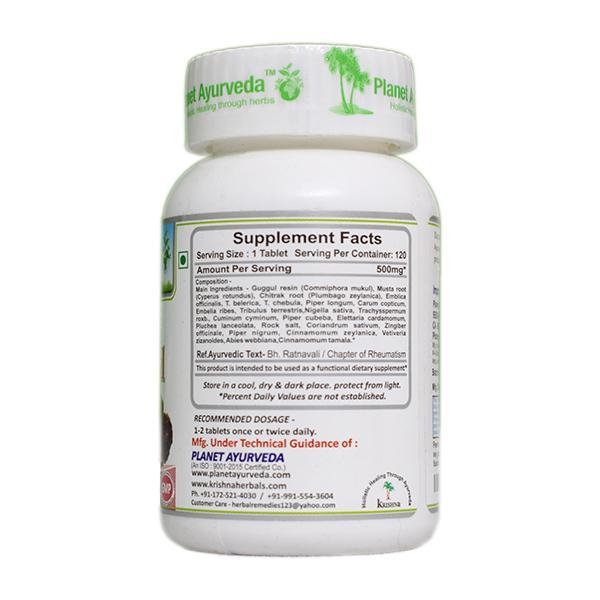Planet Ayurveda Yograj Guggul Tablet 120's - Speciality Medicines