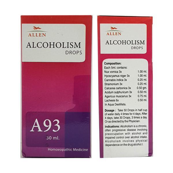 Netmeds | Allen A93 Alcoholism Drops 30 ml