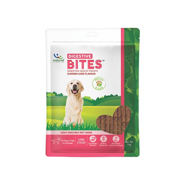 Netmeds | Natural Remedies Digestive Bites Chicken Liver Flavour 75gm