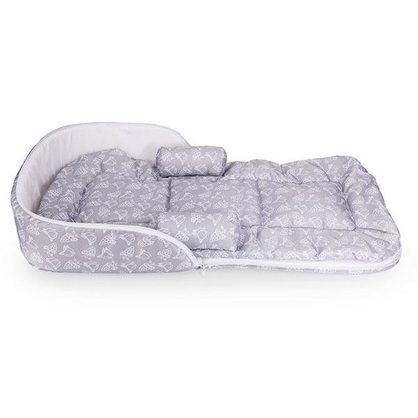 R for Rabbit Baby Nest Baby Bedding Set - Grey - Baby Bedding