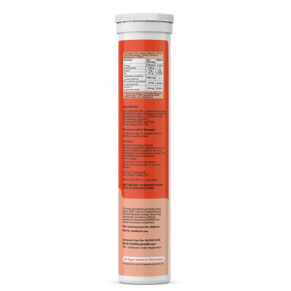 FixUpHealth Apple Cider Vinegar Effervescent Tablet - Apple Flavour (Pack of 6 x 20's) - Apple Cider Vinegars