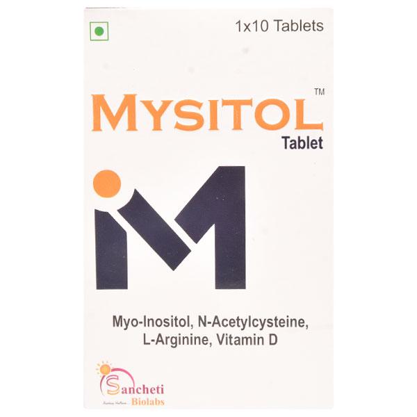 MYSITOL Tablet 10's - Supplements-Vam