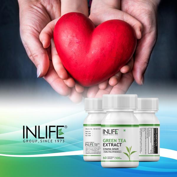 INLIFE Green Tea Extract Capsule 60's - Weight Loss