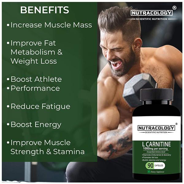 Nutracology L Carnitine Capsule 90's - Amino Acids
