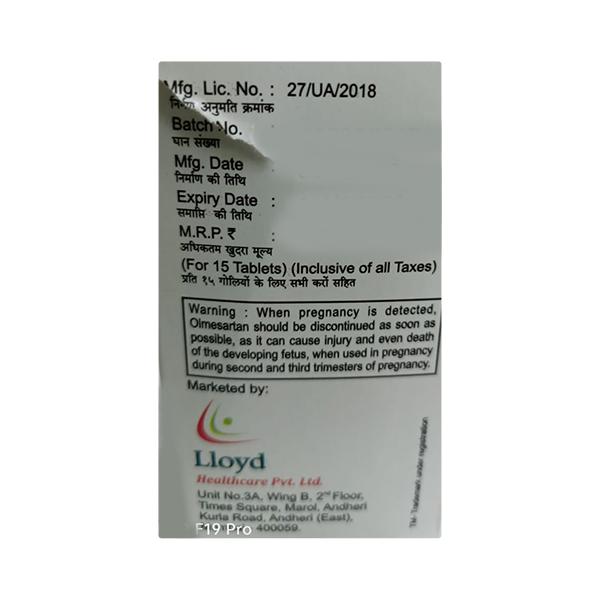 CILIDIN TRIO Tablet 15's - Hypertension-Ana