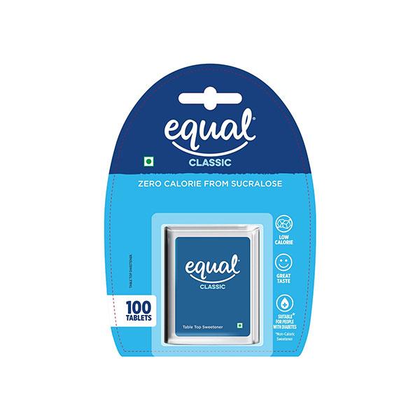 Netmeds | Equal Classic Zero Calorie Sweetener Tablet 100's