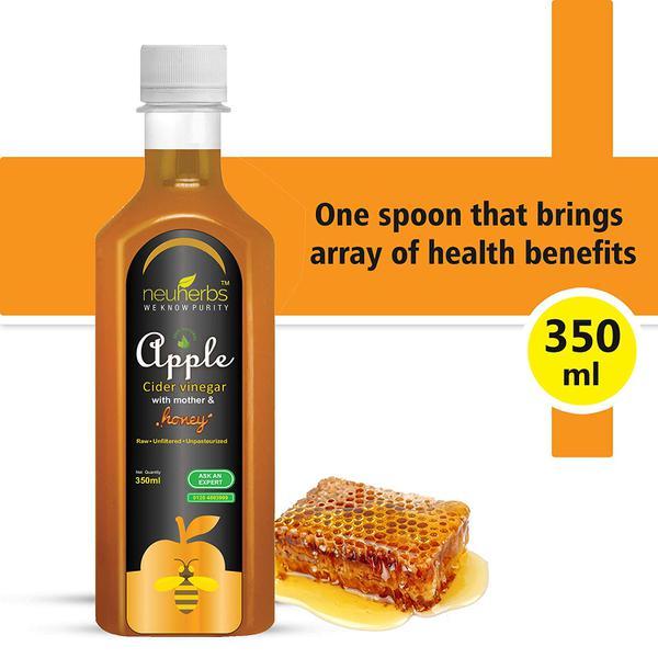 Neuherbs Apple Cider Vinegar With Mother and Honey 350 ml - Apple Cider Vinegars