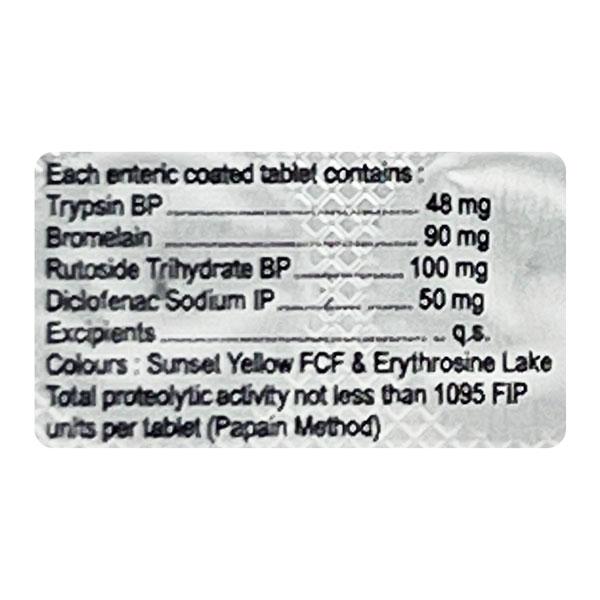 Muscoflex Forte Tablet 10'S - Pain relief-Ant