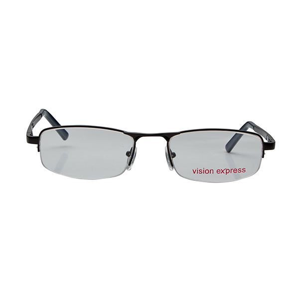 Netmeds | Vision Express 12004 Black Rectangle Eyeglasses (Including Anti-Reflective Coating Lens) 1's