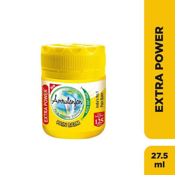 Netmeds | Amrutanjan Pain Balm - Extra Power 27.5 ml