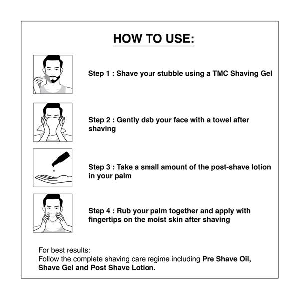 The Man Company Post Shave Lotion - Jojoba & Mint 50 ml - Pre & Post Shaves