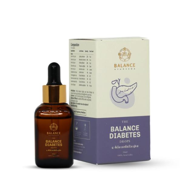 Balance Ayurveda The Balance Diabetes Drops 30 ml - Diabetes Care (Ayush)