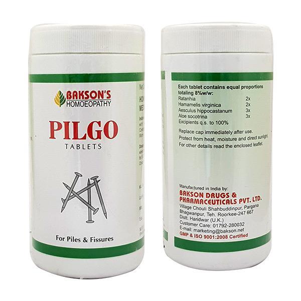 Bakson's Pilgo Tablet 200's - Speciality Medicine