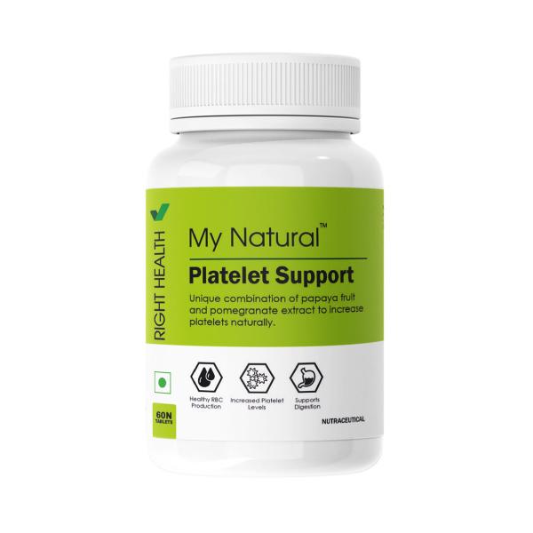 My Natural Platelet Support Tablet 60's - Vital Health