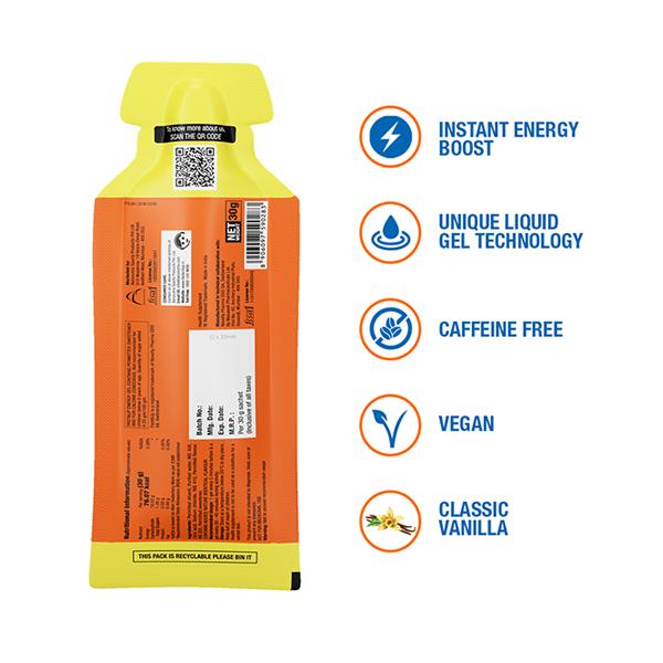 Fast&Up Energy Gel - Classic Vanilla 5's - Workout Essentials