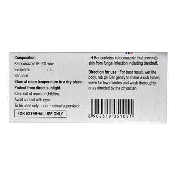 PH BAR Cleansing Bar 75gm - Fungal Infections-Taa