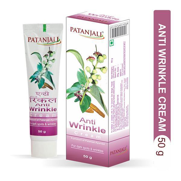 Patanjali Anti Wrinkle Cream 50 gm - Personal Care (Ayush)
