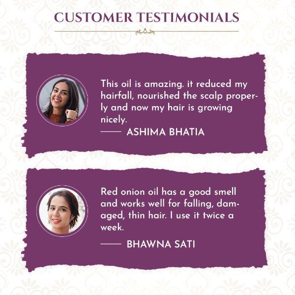 Khadi Essentials Hair Oil - Red Onion & Black Seed Oil 100 ml - Hair Oils