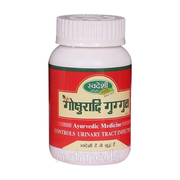 Netmeds | Swadeshi Gokshuradi Guggul Tablet 80's