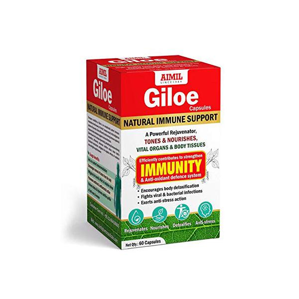 Aimil Giloe Capsule (Pack of 4 x 60's) - Health Products