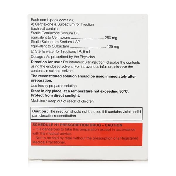 FINECEF S 375mg Injection 1's - Bacterial Infections-Cep