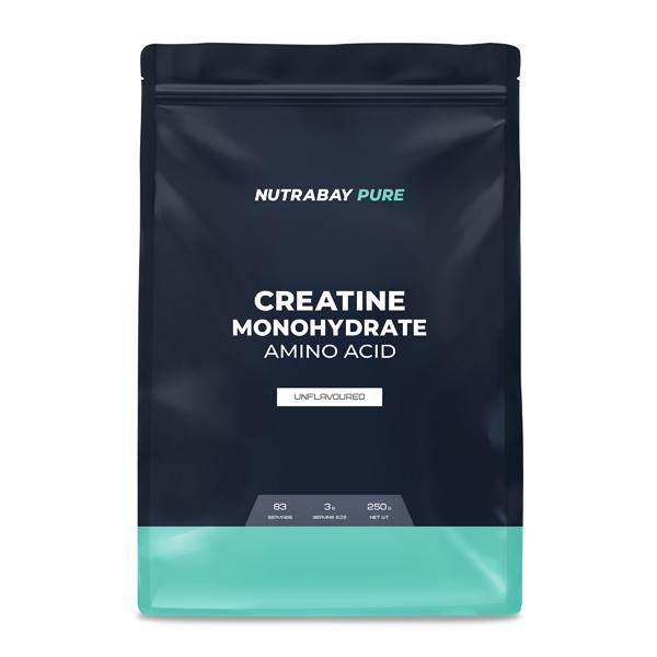 Netmeds | Nutrabay Pure Creatine Monohydrate Amino Acid Powder - Unflavoured 250 gm