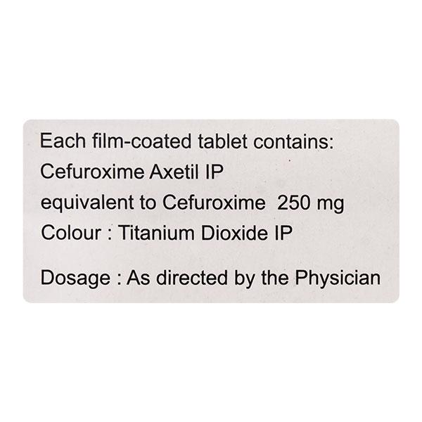 Zenoxim 250mg Tablet 10'S - Bacterial Infections-Cep
