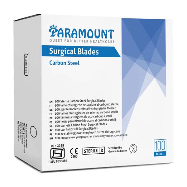 Paramount Surgical Blade (No. 11) 100's - Syringes And Needles