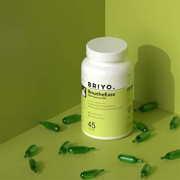 Briyo BreatheEase Softgel 60's - General Health